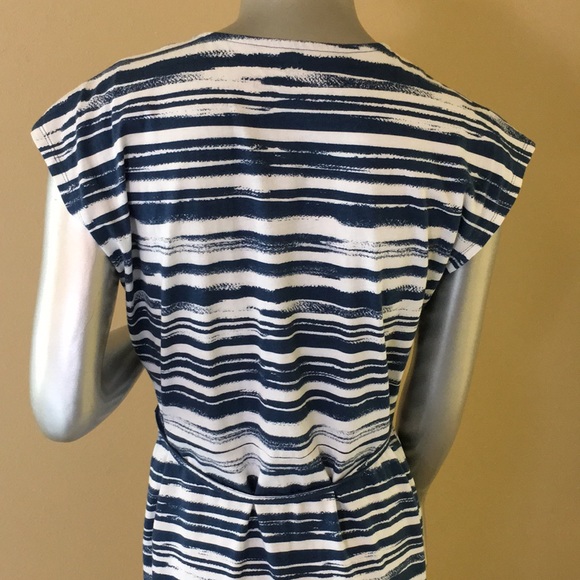 Eddie Bauer Cotton Sun Dress Faux Wrap - Picture 6 of 11